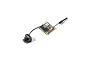BetaFPV P1 Air Unit HD VTX featuring a small camera module connected by a ribbon cable to a square circuit board with an attached antenna.