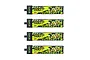 Four BetaFPV LAVA 1S 580mAh 95C LiPo batteries with hard cases arranged vertically against a white background.