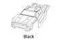 MJX RC 1/14 Truggy Painted Body Shell - Black 1430D1