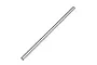 A simple line drawing of a straight metal driveshaft rod for an RC vehicle.