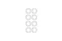 MJX RC Ball Bearings 8Pcs R168Z