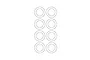 MJX RC Ball Bearings 8Pcs R1810