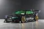 Pandora RC 1/10 Nissan S15 Silvia Raijin Thunder God Unpainted Body Shell - Carbon Edition FCB-195C