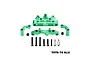 GPM Racing green anodized aluminium steering bellcrank and drag link assembly with included screws and nuts on a white background.