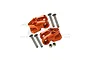 GPM Aluminium Rear Lower Suspension Link Mounts 2Pcs -  Orange SB009-OR