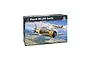 Italeri 1/32 scale Macchi MC.200 Saetta fighter model kit box showing artwork of the aircraft in flight over a landscape.