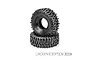 JConcepts 2.2" Tusk Super Soft (Green Compound) Crawler Tyres with Foam Inserts 2Pcs 4051-02