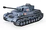 Heng Long German Panzer IV (F2 Type) RC Tank Electric Tracked 1/16 Scale RTR 3859-1U