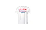 A white Traxxas branded short-sleeve t-shirt featuring a red and blue graphic on the chest with the text Traxxas Racing.
