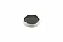 A circular DJI Phantom 4 ND4 camera filter with a white frame and dark glass lens, isolated on a white background.