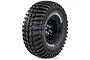 Louise 1.9" CR Ardent Tyres on Black 9 Spoke Rims - Glued Wheels 2Pcs L-T3232VB