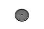 A black plastic 76-tooth spur gear for RC vehicles, viewed from the top against a white background.