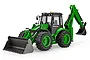 HuiNa 1579 RC Tractor Electric 2WD 1/14 Scale RTR - Green 1579