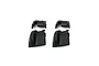 Two sets of black Reefs RC XP upper and lower spool covers arranged on a white background.