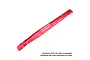 GPM Stainless Steel 4.5mm Thick Chassis Brace/Skid Plate - Red MAKM016-R