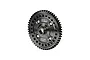 GPM Carbon Steel 52T Spur Gear SLE052TS-BK