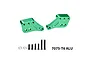 A pair of green anodized aluminium GPM Racing shock mounts with included screws and washers on a white background.