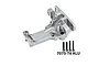 GPM Aluminium Front Upper Bulkhead - Silver XRT012-S