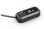 SkyRC Digital Ride Height Gauge showing a measurement of 38.00 mm on its digital display, viewed from an angled perspective.