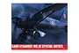 Box art for Airfix 1/48 Westland Lysander Mk.III Special Duties model kit showing the aircraft flying over a dark landscape at night.