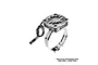 GPM Aluminium 28-42mm Adjustable Mount with 40x40mm Cooling Fan - Silver GPM2144FAN-S