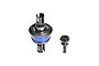 GPM Racing complete differential and input gear set for RC cars, featuring a blue aluminium housing and black steel gears.
