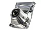 Turtle Racing billet aluminium clutch housing with integrated bearing for Losi 5IVE-T RC vehicle.