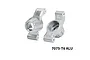 GPM Silver Aluminium Rear Hubs 2Pcs TXMS022N-S