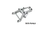 GPM Silver Aluminium Front Bulkhead Brace XRT048C-S