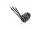 Hobbywing Seaking V2 3660SL brushless motor for RC boats with water cooling jacket and three bullet connectors.