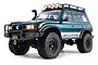 FMS FCX10 OVR LC80 RS Land Cruiser 80 RC Rock Crawler Electric Brushless 4WD 1/10 Scale RTR - Green FMS11042RSGN-BL