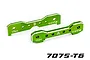 Traxxas Aluminium Front Tie Bars 2Pcs - Green 9629G