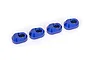 Traxxas Aluminium Suspension Pin Retainers 4Pcs - Blue 7743-BLUE