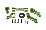 Traxxas Aluminium Steering Bell Crank/Drag Link Assembly with Servo Saver - Green 7746-GRN