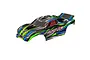 Traxxas 1/10 Rustler Clipless Painted Body Shell - Green 3721-GRN