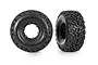 Traxxas Pro Scale Tyre Assembly 2Pcs - Black 10275