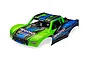 Traxxas 1/16 Mini Slash Painted Body Shell - Green 10811-GRN