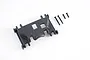 FMS V1 Gearbox Mount spare part with four included mounting screws on a white background.