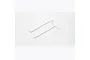 Two thin silver metal rods with bent ends designed for FMS RC vehicle drivetrain components.