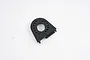 A black plastic FMS motor mount with a circular center hole and multiple mounting holes, isolated on a white background.