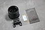 Pandora RC steering wheel accessory kit for Futaba 7PX/10PX transmitters, including a wheel, brake caliper part, adhesive strip, and decal sheet.