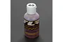 A bottle of TLR 40 weight silicone shock oil with a white cap against a dark grey background.