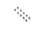 TLR 4mm Silver Steel Nyloc Nuts 10Pcs TLR256005