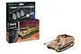 Revell 1/72 scale Sd.Kfz. 164 Nashorn plastic model kit box and a fully assembled, painted model tank on a white background.