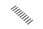 TLR 5x45mm Fine Thread Button Head Screws 10Pcs TLR255021