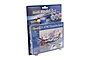Revell 1/72 scale P-47M Thunderbolt plastic model starter kit in blister packaging with included paint, glue, and brush.