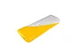 A replacement right wing for an E-Flite Super Timber 1.7m RC plane, featuring a white and yellow color scheme with a visible LED light housing at the tip.