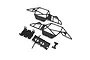 Axial Cage Sides, Skid Plate, Battery Tray: Gilamon AXP8 AXI-2189