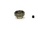 A TLR 25T 48P aluminium pinion gear with a small black grub screw, isolated on a white background.
