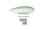E-Flite scale drop tank and accessory set for Focke-Wulf Fw 190A RC plane, including plastic tank, mounting rail, and various hardware components.